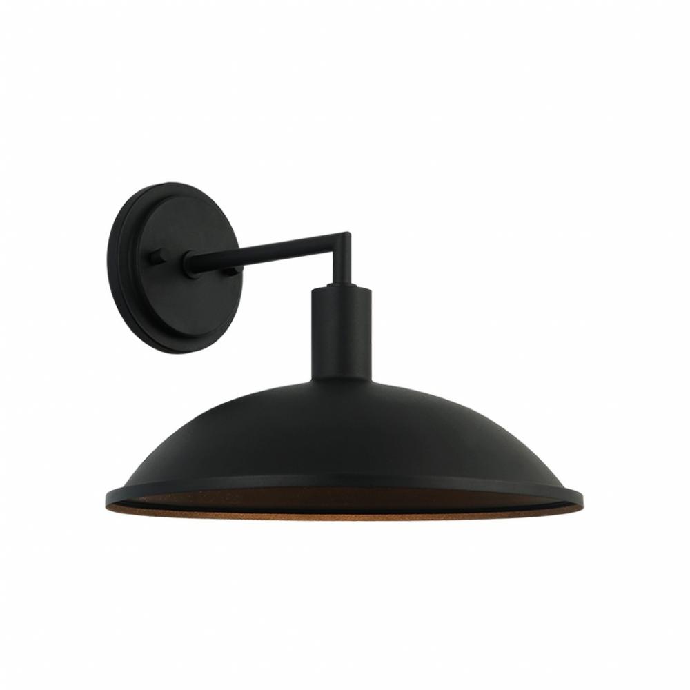 Farmley Matte Black Outdoor Lighting