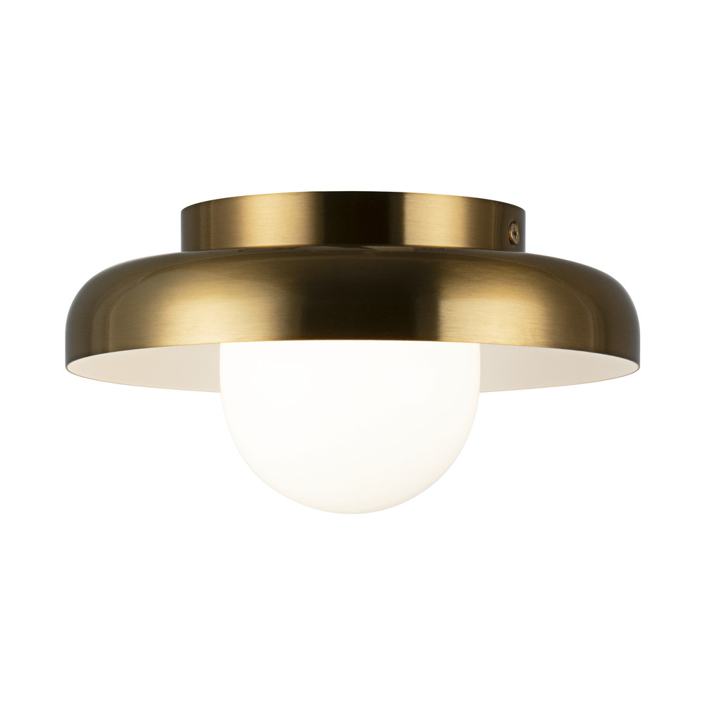 Creston Aged Gold Brass Ceiling Mount