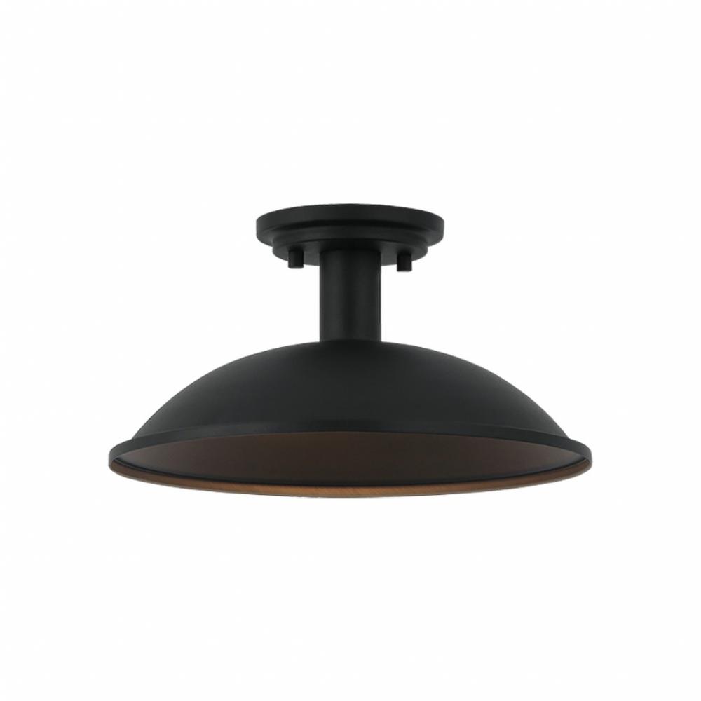 Farmley Matte Black Outdoor Lighting