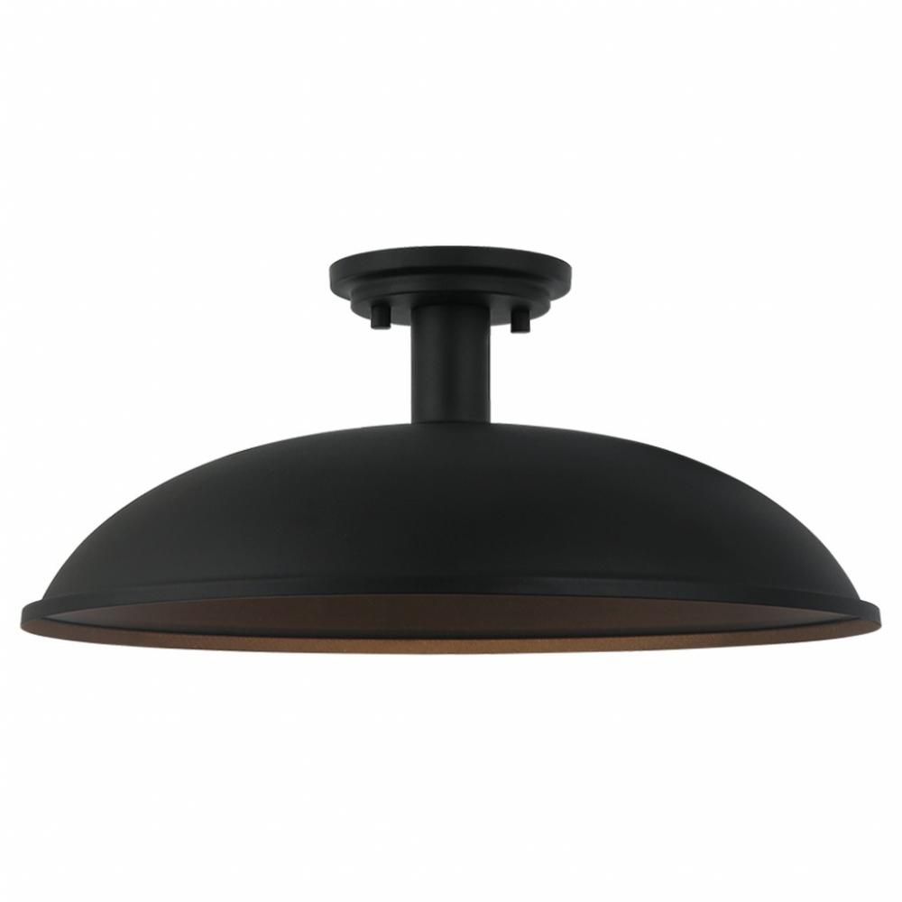 Farmley Matte Black Outdoor Lighting
