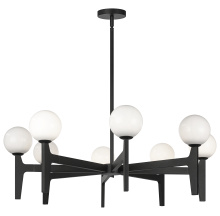 Matteo Lighting C34908MBOP - Scriben Matte Black Pendant