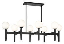 Matteo Lighting C34918MBOP - Scriben Matte Black Pendant
