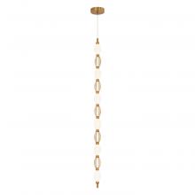 Matteo Lighting C37101AG - Tentacles Aged Gold Brass Pendant