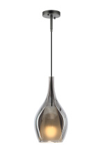 Matteo Lighting C37521MBSM - Jericho Matte Black Pendant