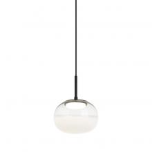Matteo Lighting C60501MBWH - Jayce Matte Black Pendant