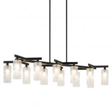 Matteo Lighting C60812BK - Kristof Black Chandelier