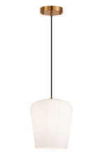 Matteo Lighting C61001AGOP - Charismo Aged Gold Brass Pendant
