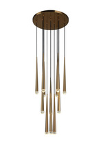 Matteo Lighting C62712AG - Renaie Aged Gold Brass Pendant