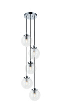 Matteo Lighting C63005CHCL - The Bougie Chrome Pendant