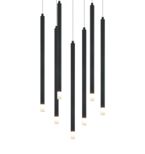 Matteo Lighting C63107MB - Reigndrop Matte Black Pendant