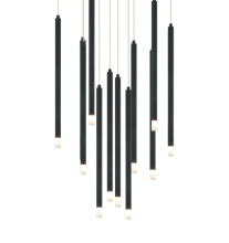 Matteo Lighting C63112MB - Reigndrop Matte Black Pendant