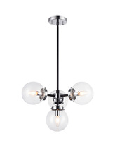 Matteo Lighting C72304CHCL - Maru Chrome Pendant