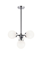Matteo Lighting C72304CHOP - Maru Chrome Pendant