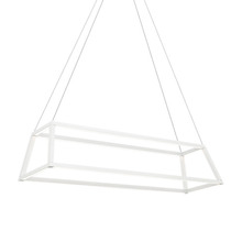 Matteo Lighting C81346MW - Carlington Matte White Chandelier