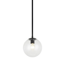 Matteo Lighting C81711BKCL - Novo Black Chandelier