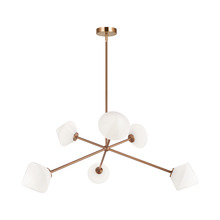 Matteo Lighting C81746AGOP - Novo Aged Gold Brass Pendant