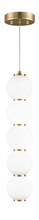 Matteo Lighting C82406OG - Dango Oxidized Gold Pendant