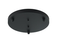Matteo Lighting CP0103MB - Multi Ceiling Canopy Matte Black Pendant