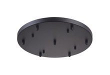 Matteo Lighting CP0107BK - Multi Ceiling Canopy (Line Voltage) Black Canopy