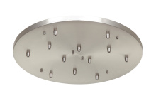 Matteo Lighting CP0112BN - Multi Ceiling Canopy (Line Voltage) Brushed Nickel Canopy