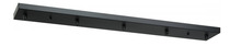 Matteo Lighting CP0205BK - Multi Ceiling Canopy (Line Voltage) Black Canopy
