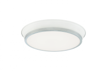 Matteo Lighting M11202WHCH - Jaxx White + Chrome Ceiling Mount
