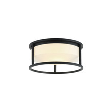 Matteo Lighting M15002MB - Framerton Matte Black Ceiling Mount