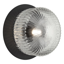 Matteo Lighting S01301MBCL - Knobbel Matte Black Wall Sconce