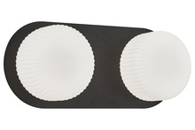Matteo Lighting S01302MBOP - Knobbel Matte Black Wall Sconce