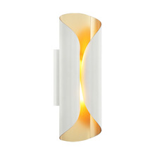 Matteo Lighting S01612WH - Ripcurl White Wall Sconce