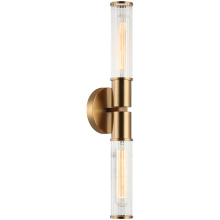 Matteo Lighting S02812AG - Klarice Aged Gold Brass Wall Sconce