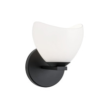 Matteo Lighting S04201BKOP - Uptowne Black Vanity