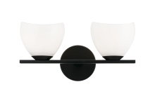 Matteo Lighting S04202BKOP - Uptowne Black Vanity