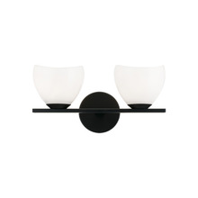 Matteo Lighting S04202BKOP - Uptowne Black Vanity