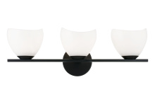 Matteo Lighting S04203BKOP - Uptowne Black Vanity