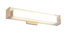 Matteo Lighting S04420AG - Cardenne Aged Gold Brass Wall Sconce