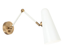 Matteo Lighting S05221WH - Blink White Wall Sconce