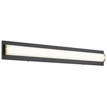 Matteo Lighting S08934BK - Psyra Black Vanity