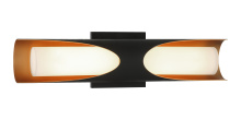 Matteo Lighting S12318MB - Pedro Matte Black Wall Sconce