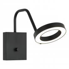 Matteo Lighting S12811BK - Realm Black Wall Sconce