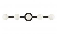 Matteo Lighting S14505MB - Pizzazz Matte Black Wall Sconce