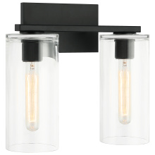 Matteo Lighting W32502MB - Lincoln Matte Black Wall Sconce