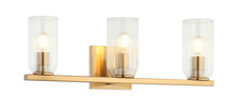 Matteo Lighting W34003AG - Westlock Aged Gold Brass Wall Sconce