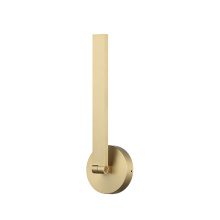 Matteo Lighting W39015BG - Archie Brushed Gold Wall Sconce