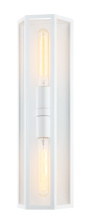 Matteo Lighting W64512WH - Creed White Wall Sconce