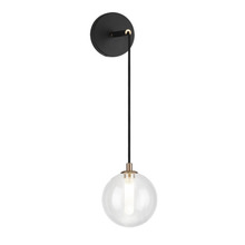 Matteo Lighting W81001CL - Magma Clear Wall Sconce