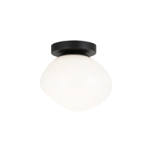 Matteo Lighting WX63601BKOP - Melotte Black Wall Sconce / Ceiling Mount