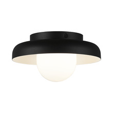 Matteo Lighting X34401MBOP - Creston Matte Black Ceiling Mount