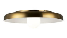 Matteo Lighting X34421AGOP - Creston Aged Gold Brass Ceiling Mount