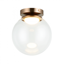 Matteo Lighting X61311AGCL - Boble Aged Gold Brass Flush Mounts